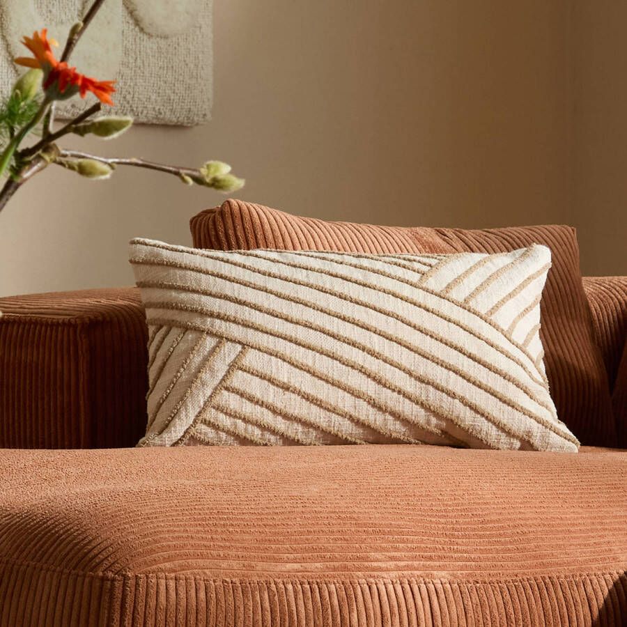 NOUS Living sierkussenhoes Rubano (30x50 cm)