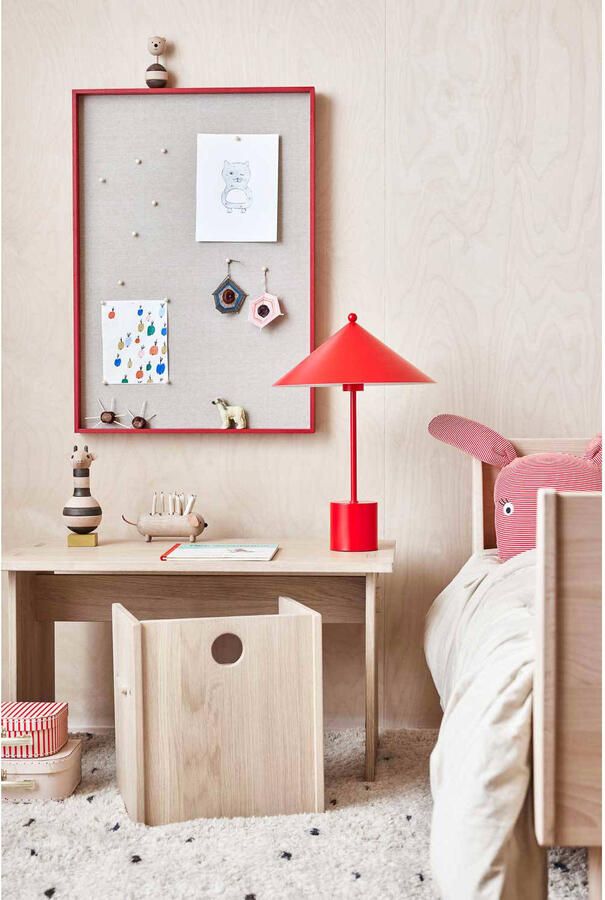 OYOY Mini opberg koffertjes Giraffe & stripe (set van 2)