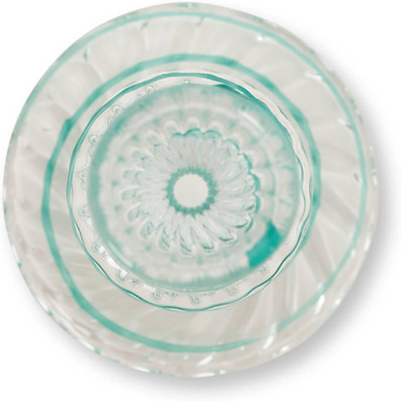 Pip Studio Candlestick Light Blue Glass Swirl 28cm - Foto 2