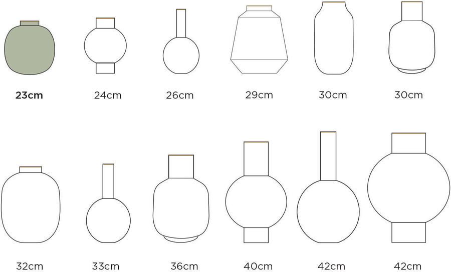 Pip Studio vaas Dot Delight (23 cm) - Foto 2
