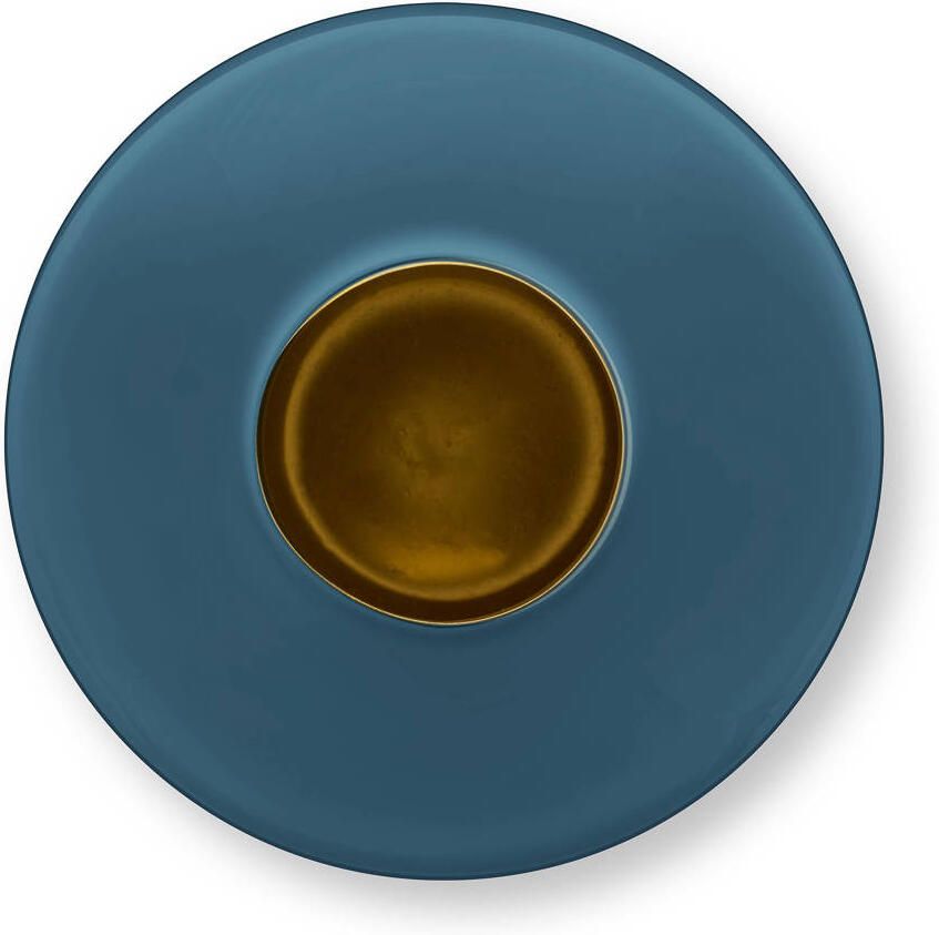 Pip Studio vaas metaal (blauw) (32 cm)