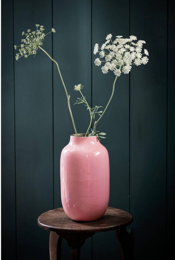 Pip Studio Blushing Birds Vaas 30 cm Oud Roze
