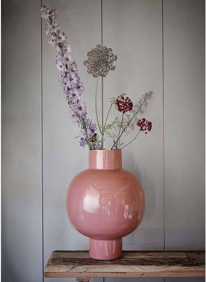 Pip Studio vaas metaal (oudroze) (31.5x42 cm) - Foto 2