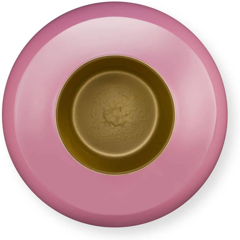 Pip Studio vaas metaal (Roze) (17 cm) - Foto 2