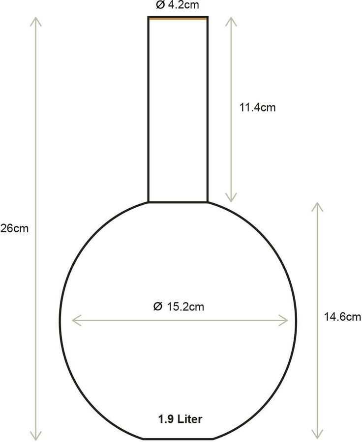 Pip Studio vaas Pip & The Blue Bird (15x26 cm)