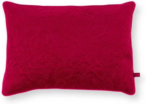 Pip Studio Quiltey Sierkussen L 50 x B 35 cm Roze