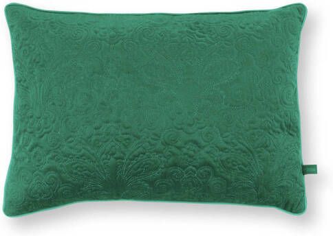 Pip Studio Sierkussen Quiltey Days Groen 50x35cm