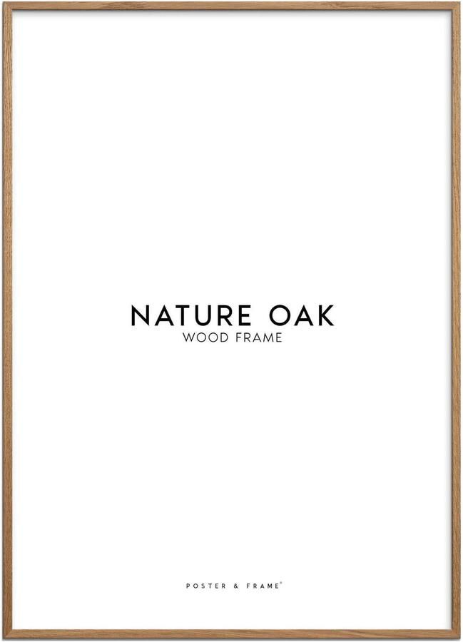 Poster & Frame Eikenhouten lijst acryl (30 x 40 cm)