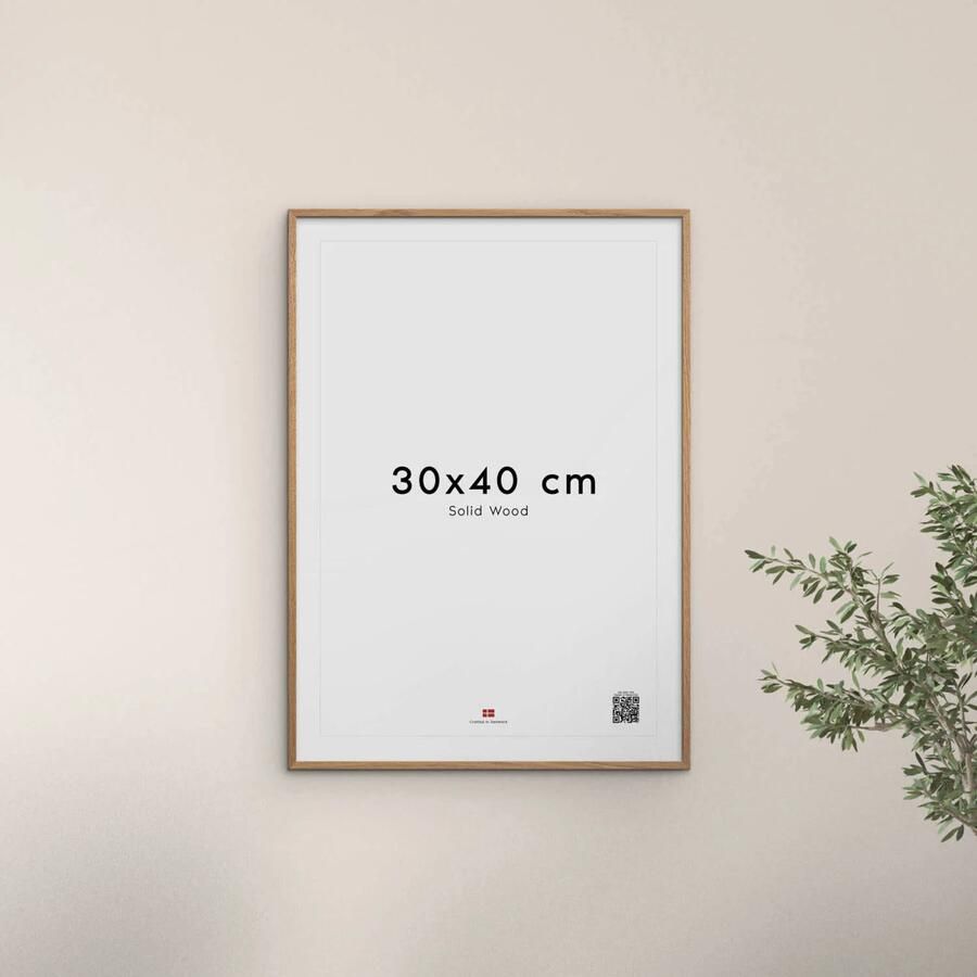 Poster & Frame Eikenhouten lijst acryl (30 x 40 cm) - Foto 2