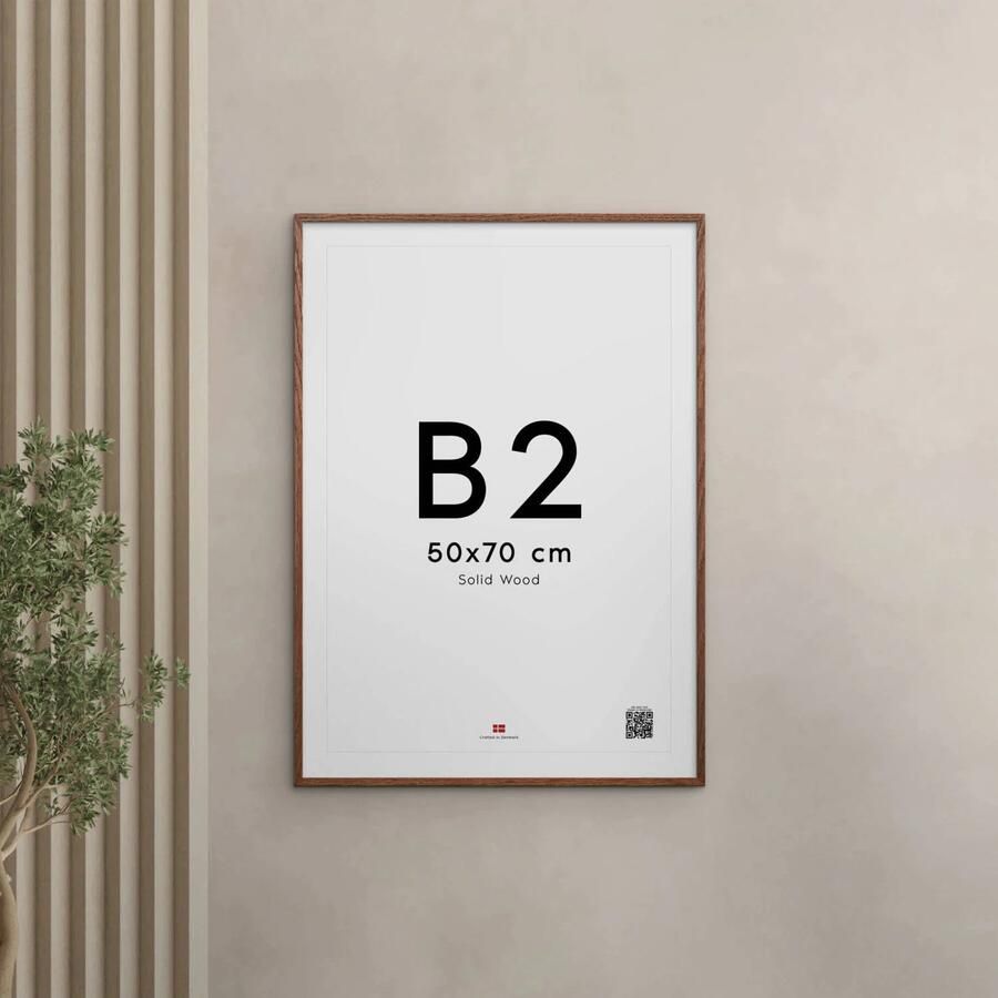 Poster & Frame houten lijst donker eiken acryl A3 (50 x 70 cm) - Foto 2