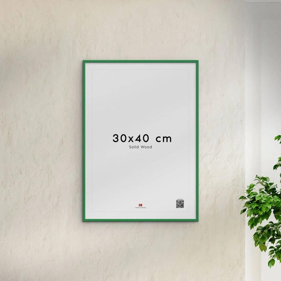 Poster & Frame houten lijst groen acryl (30 x 40 cm) - Foto 2