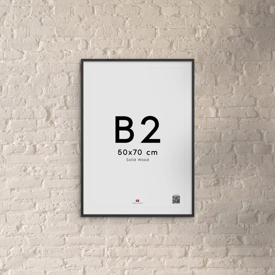 Poster & Frame houten lijst zwart acryl (50 x 70 cm) - Foto 2