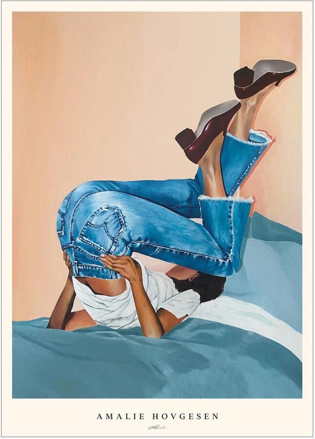Poster & Frame Poster Amalie Hovgesen Bedtime (70 x 100 cm)