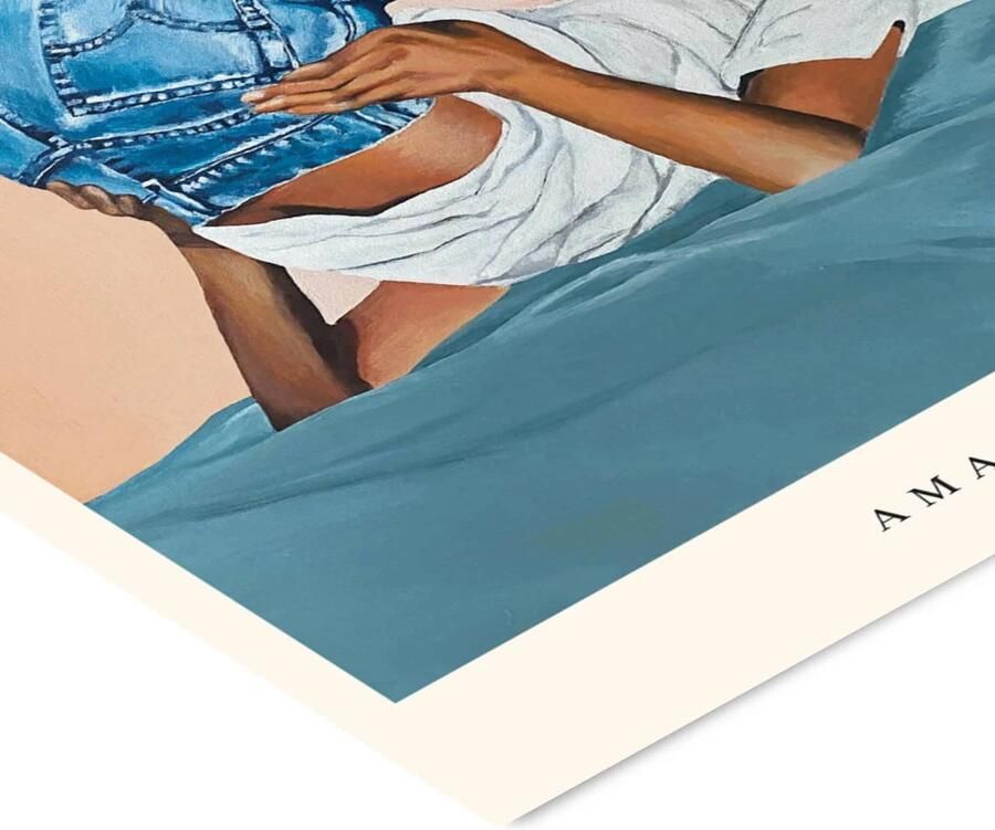 Poster & Frame Poster Amalie Hovgesen Bedtime (70 x 100 cm) - Foto 3