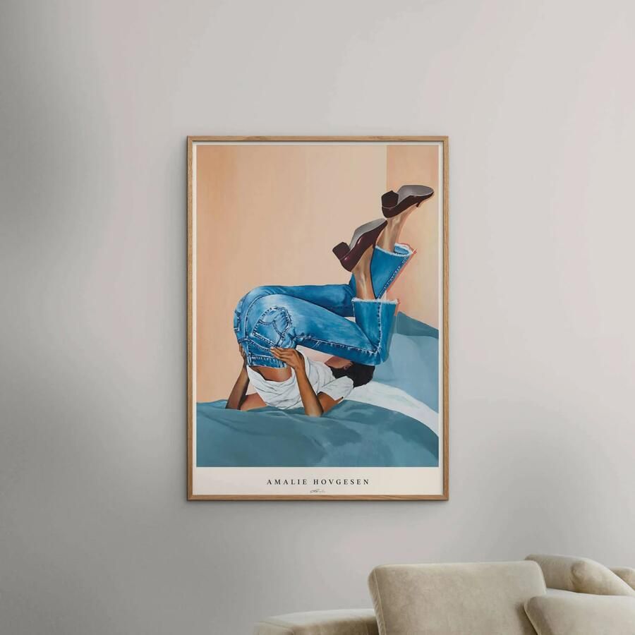 Poster & Frame Poster Amalie Hovgesen Bedtime (50 x 70 cm) - Foto 2