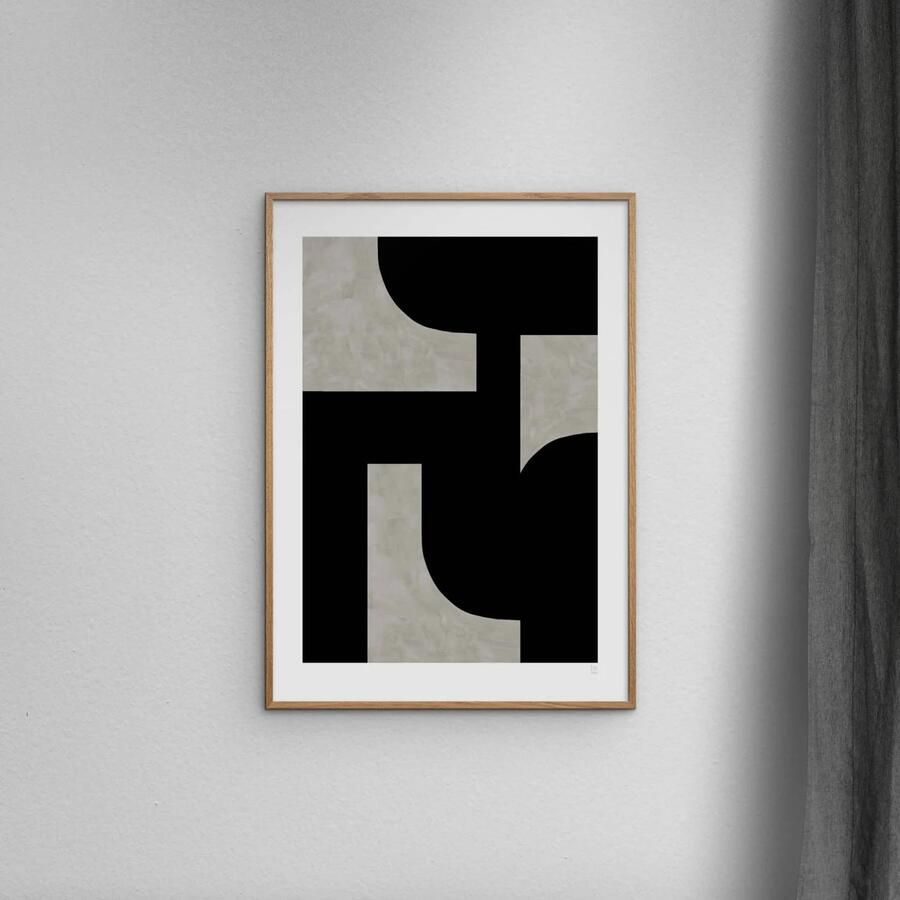Poster & Frame Poster Berit Mogensen Lopez Black Sculpture (50 x 70 cm) - Foto 2