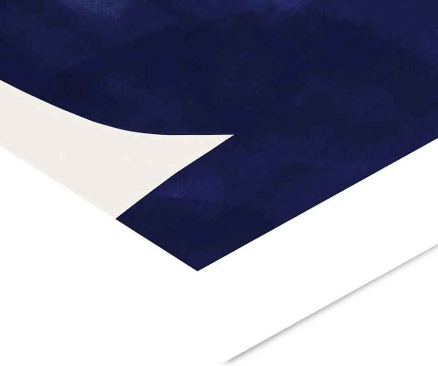 Poster & Frame Poster Berit Mogensen Lopez Blue Shape (50 x 70 cm) - Foto 3