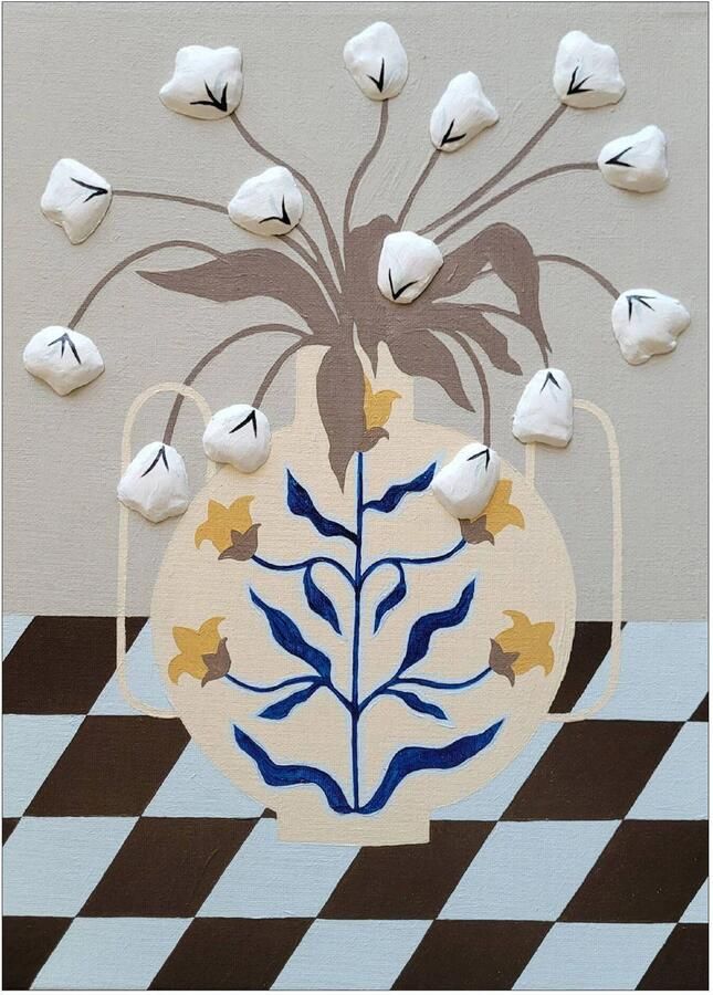 Poster & Frame Poster Bille Who Toby flowers (50 x 70 cm)