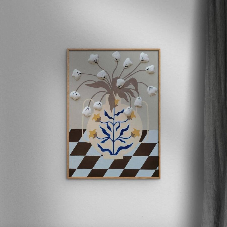Poster & Frame Poster Bille Who Toby flowers (50 x 70 cm) - Foto 2