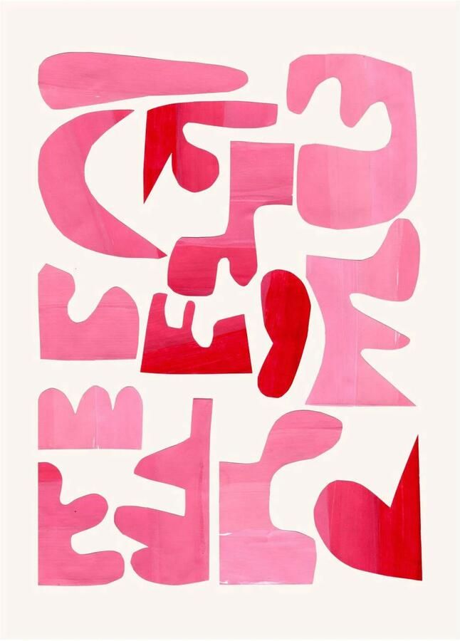 Poster & Frame Poster Ejaaz Haniff A Pink Puzzle (50 x 70 cm)