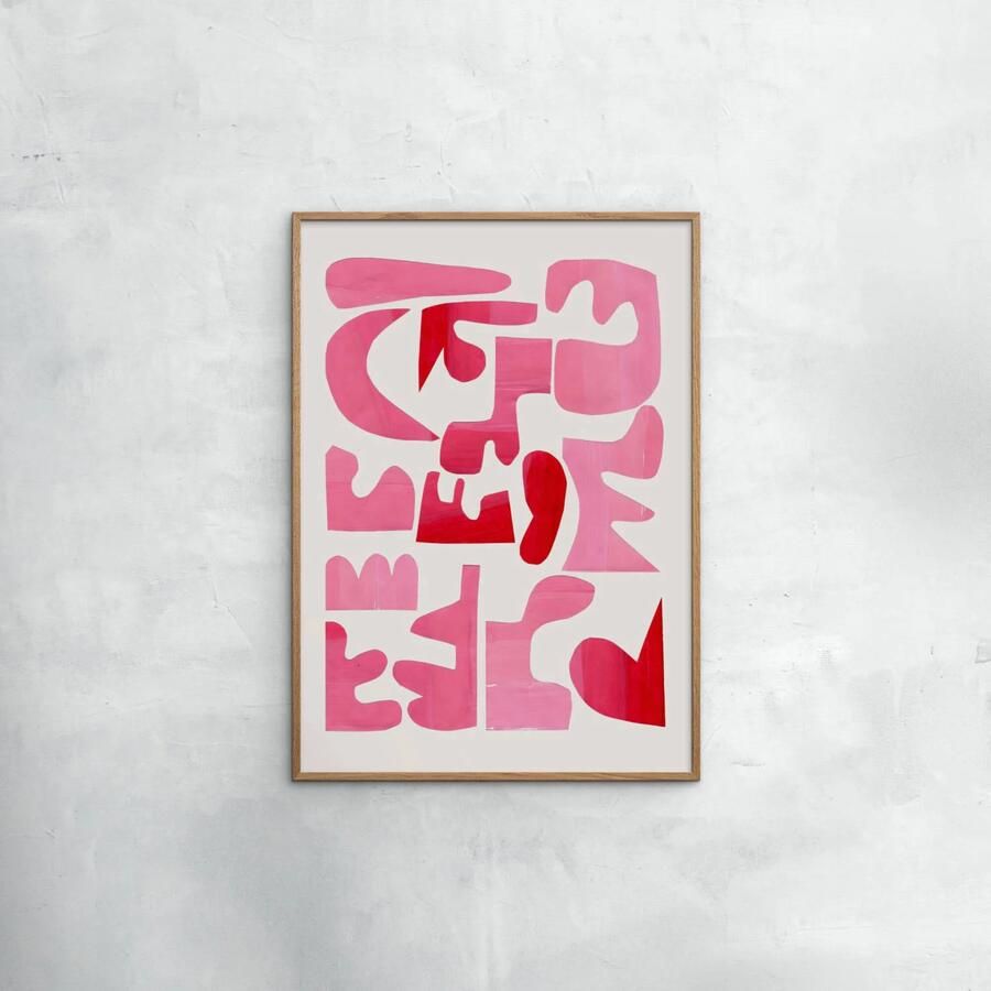 Poster & Frame Poster Ejaaz Haniff A Pink Puzzle (30 x 40 cm) - Foto 2