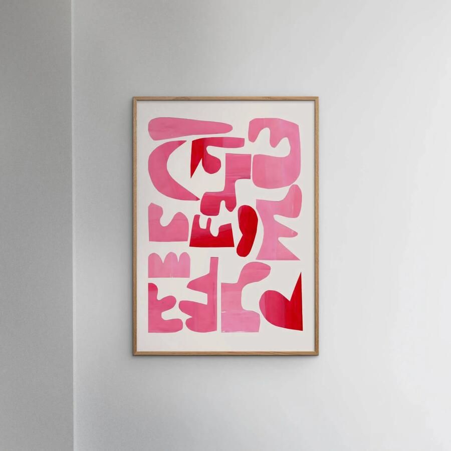 Poster & Frame Poster Ejaaz Haniff A Pink Puzzle (50 x 70 cm) - Foto 2