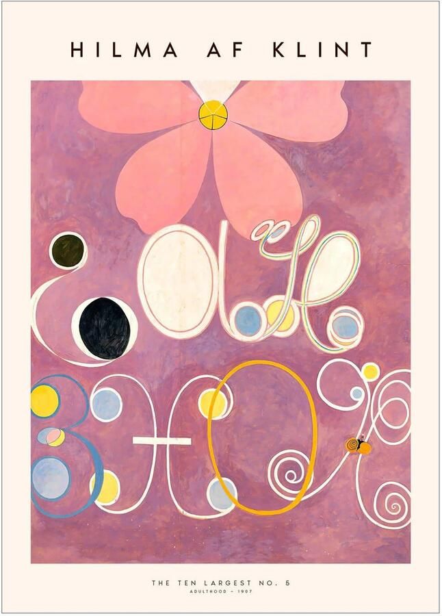 Poster & Frame Poster Hilma af Klint The Ten Largest No. 05 (50 x 70 cm)