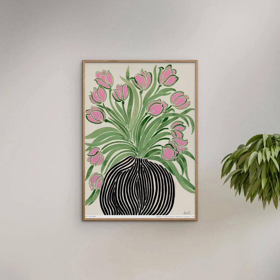 Poster & Frame Poster La Poire Tulips 1 A3 (50 x 70 cm) - Foto 2