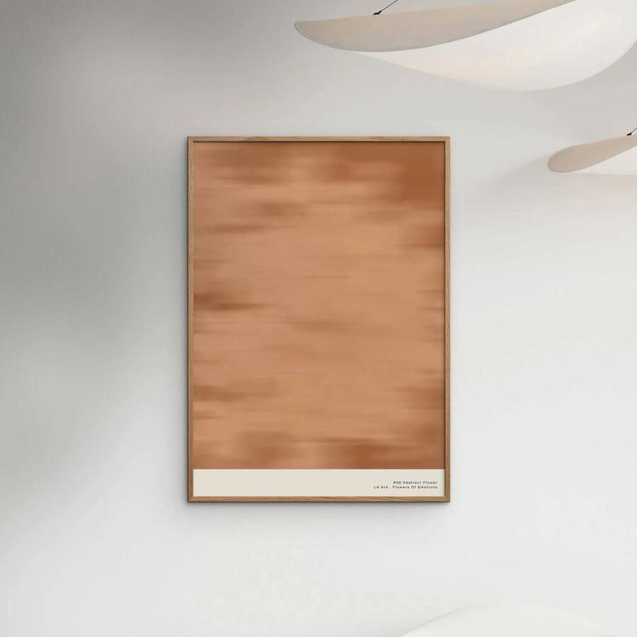 Poster & Frame Poster Lé Ark #06 Abstract Flower (30 x 40 cm) - Foto 2