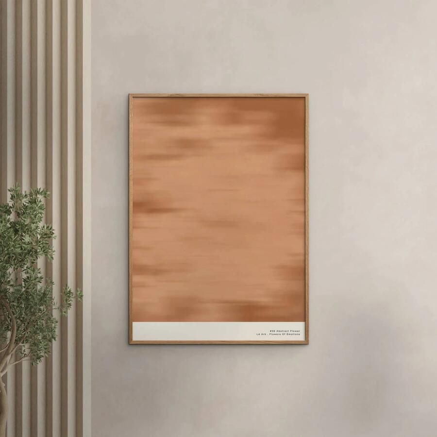Poster & Frame Poster Lé Ark #06 Abstract Flower (50 x 70 cm) - Foto 2