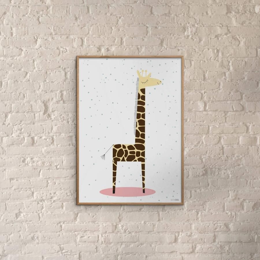 Poster & Frame Poster Min Streg Pige Giraf (30 x 40 cm) - Foto 2