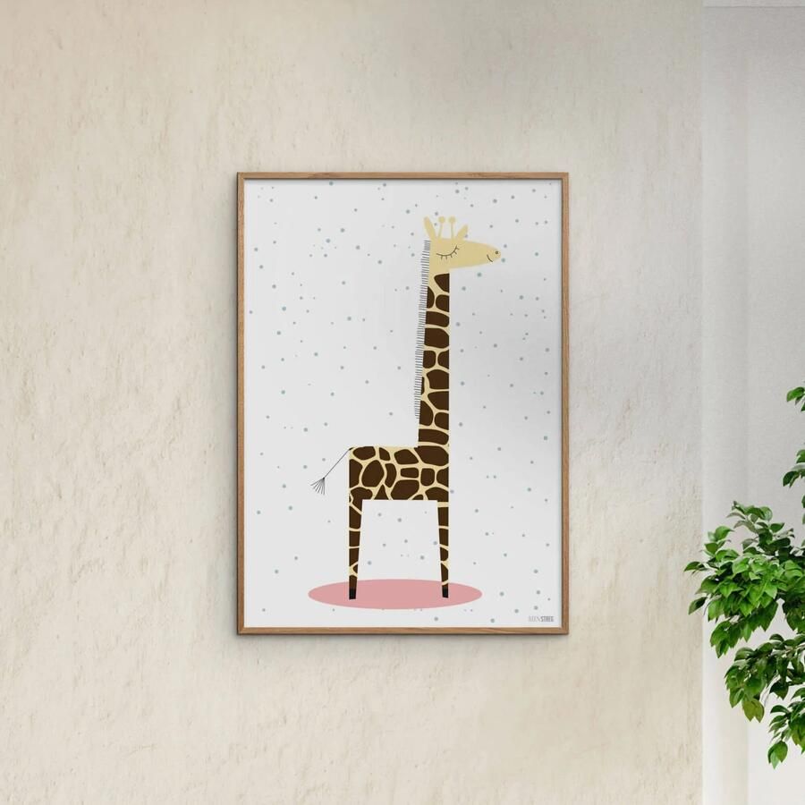 Poster & Frame Poster Min Streg Pige Giraf (50 x 70 cm) - Foto 2