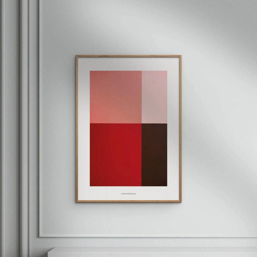 Poster & Frame Poster Peter Nikolaisen Cubics (30 x 40 cm) - Foto 2