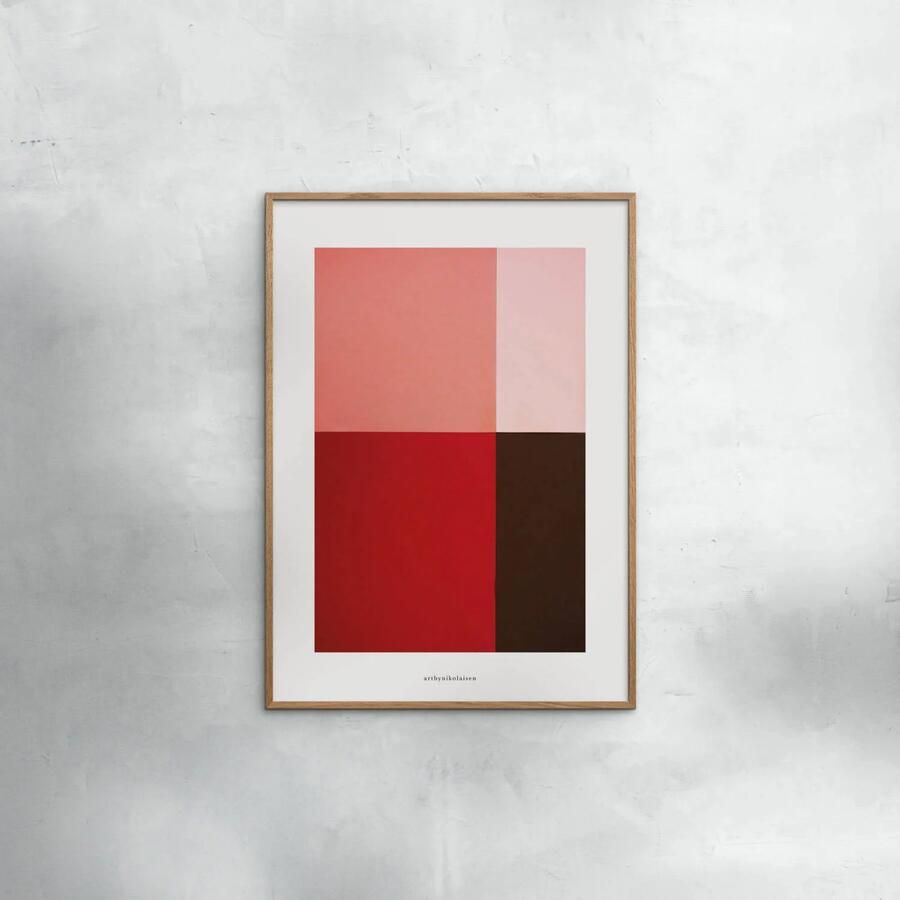 Poster & Frame Poster Peter Nikolaisen Cubics (50 x 70 cm) - Foto 2