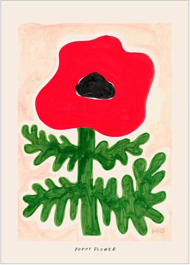 Poster & Frame Poster PSTR Studio Madelen Poppy Flower (50 x 70 cm)