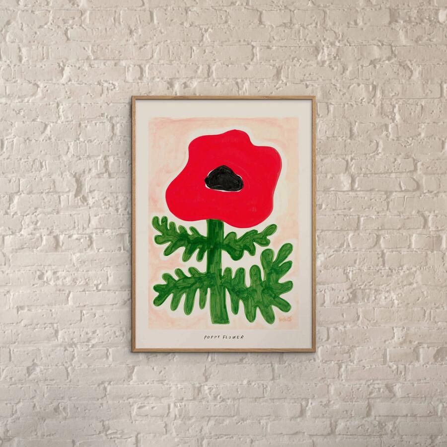 Poster & Frame Poster PSTR Studio Madelen Poppy Flower (30 x 40 cm) - Foto 2