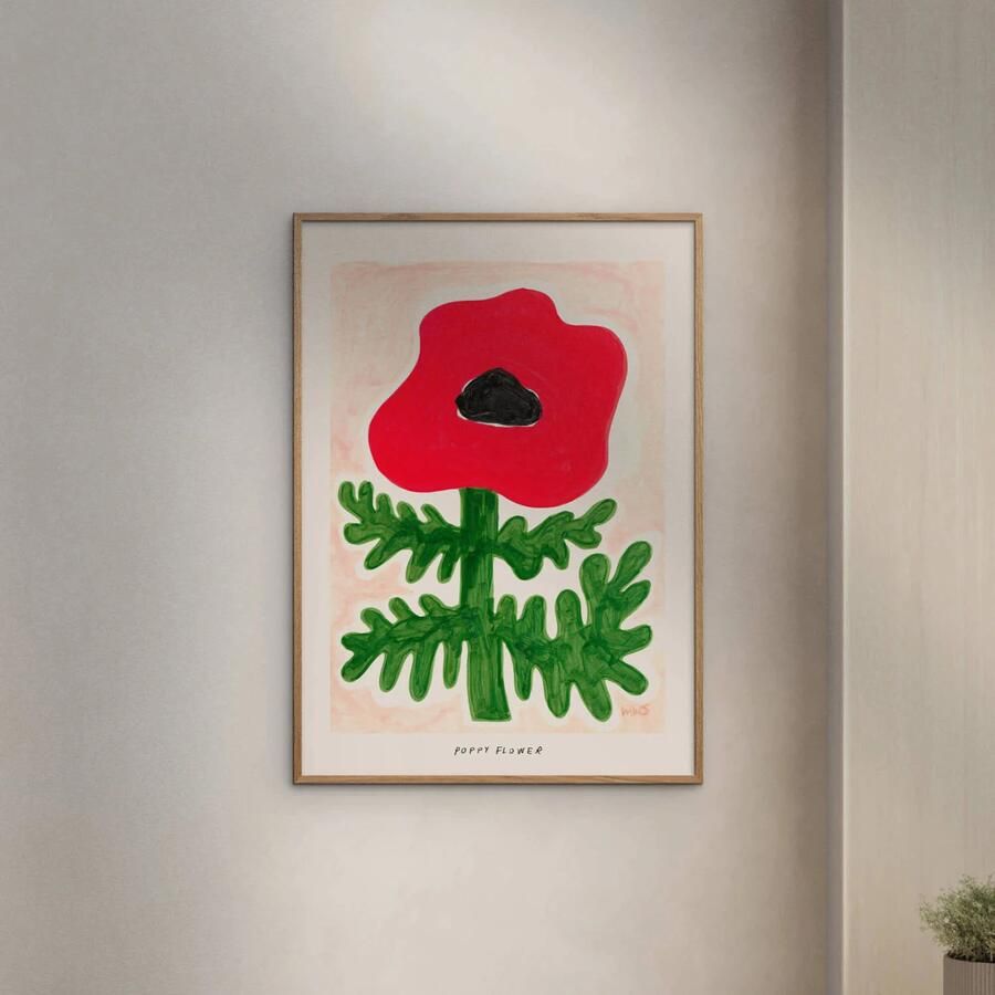 Poster & Frame Poster PSTR Studio Madelen Poppy Flower (70 x 100 cm) - Foto 2