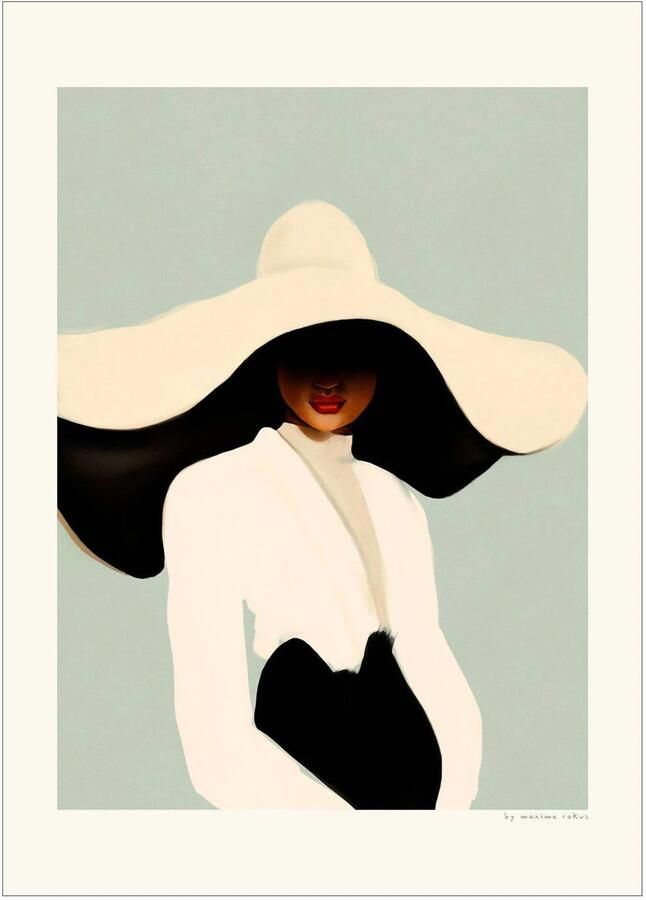 Poster & Frame Poster PSTR Studio Maxime Coco noir (50 x 70 cm)