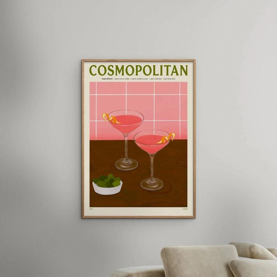 Poster & Frame Poster PSTR Studio PSTR studio x Elin PK Cosmopolitan (30 x 40 cm) - Foto 2