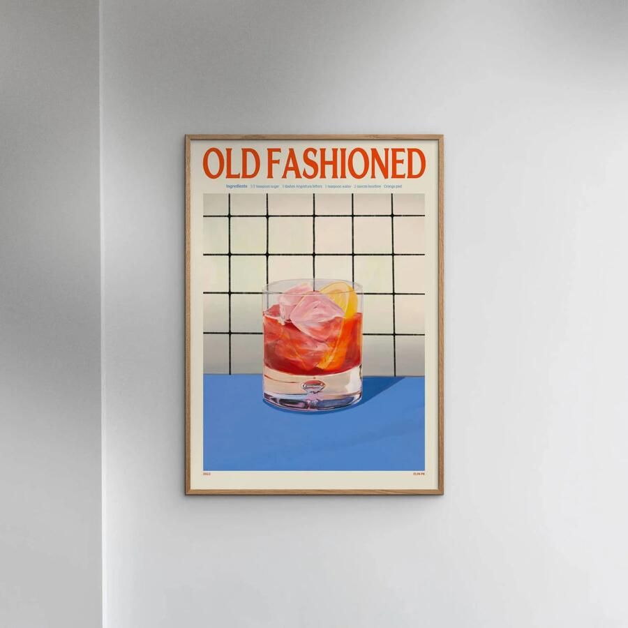 Poster & Frame Poster PSTR Studio PSTR studio x Elin PK Old Fashioned (30 x 40 cm) - Foto 2