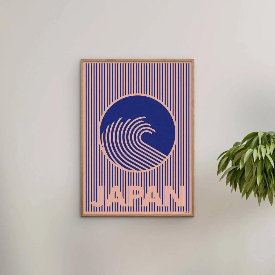 Poster & Frame Poster PSTR Studio Rosi Feist Great wave of Japan (30 x 40 cm) - Foto 2