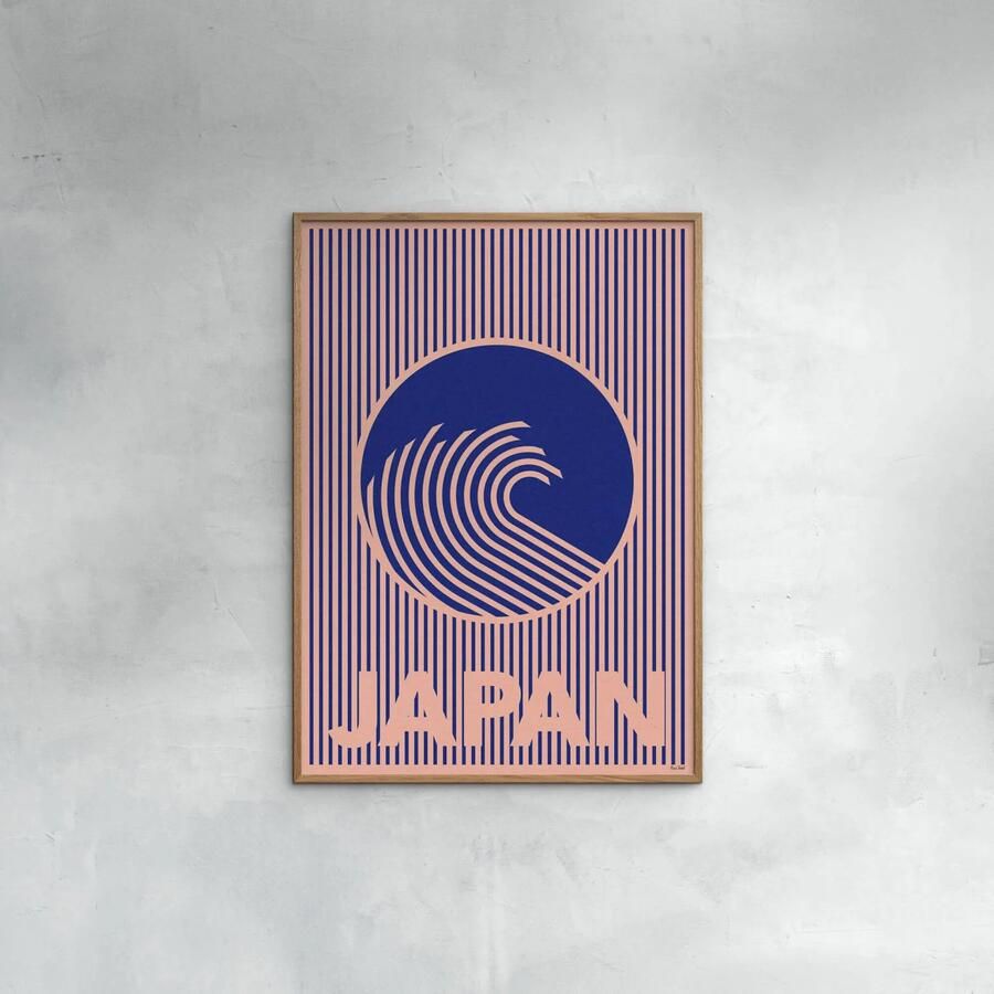 Poster & Frame Poster PSTR Studio Rosi Feist Great wave of Japan (50 x 70 cm) - Foto 2