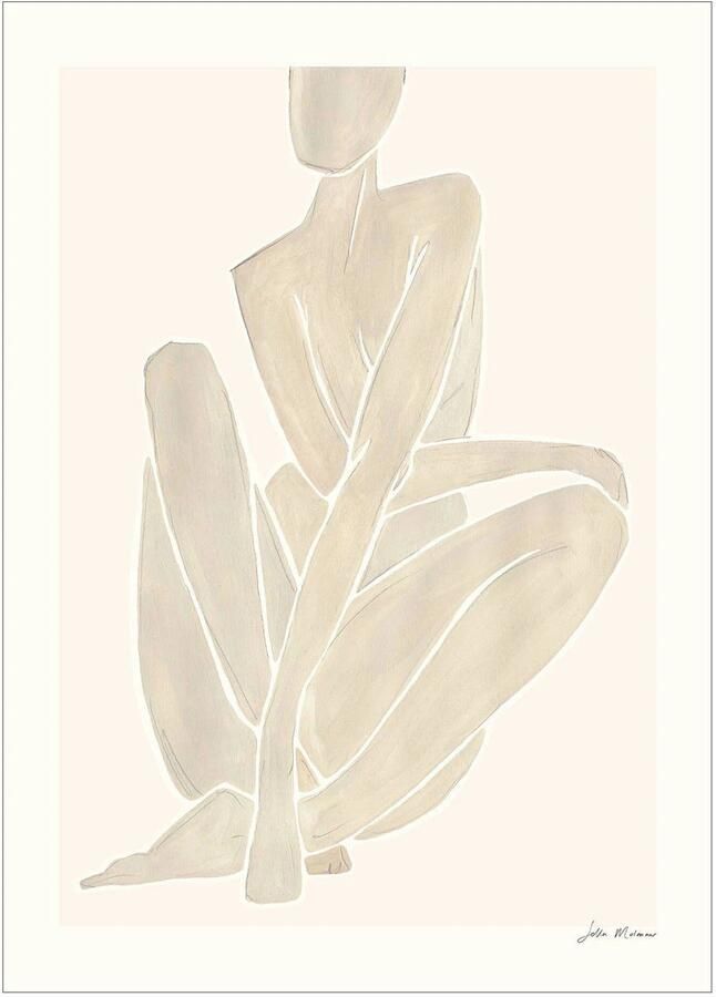 Poster & Frame Poster PSTR Studio Sella Molenaar Female form 02 (30 x 40 cm)
