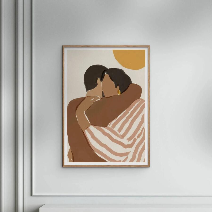 Poster & Frame Poster Sacrée Frangine Love Language (30 x 40 cm) - Foto 2