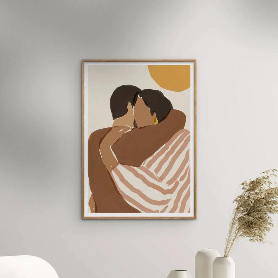 Poster & Frame Poster Sacrée Frangine Love Language (50 x 70 cm) - Foto 2