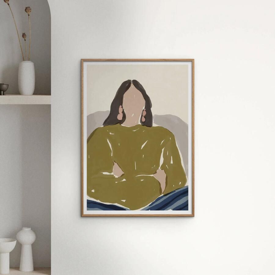 Poster & Frame Poster Sacrée Frangine Trying To Look Friendly (30 x 40 cm) - Foto 2