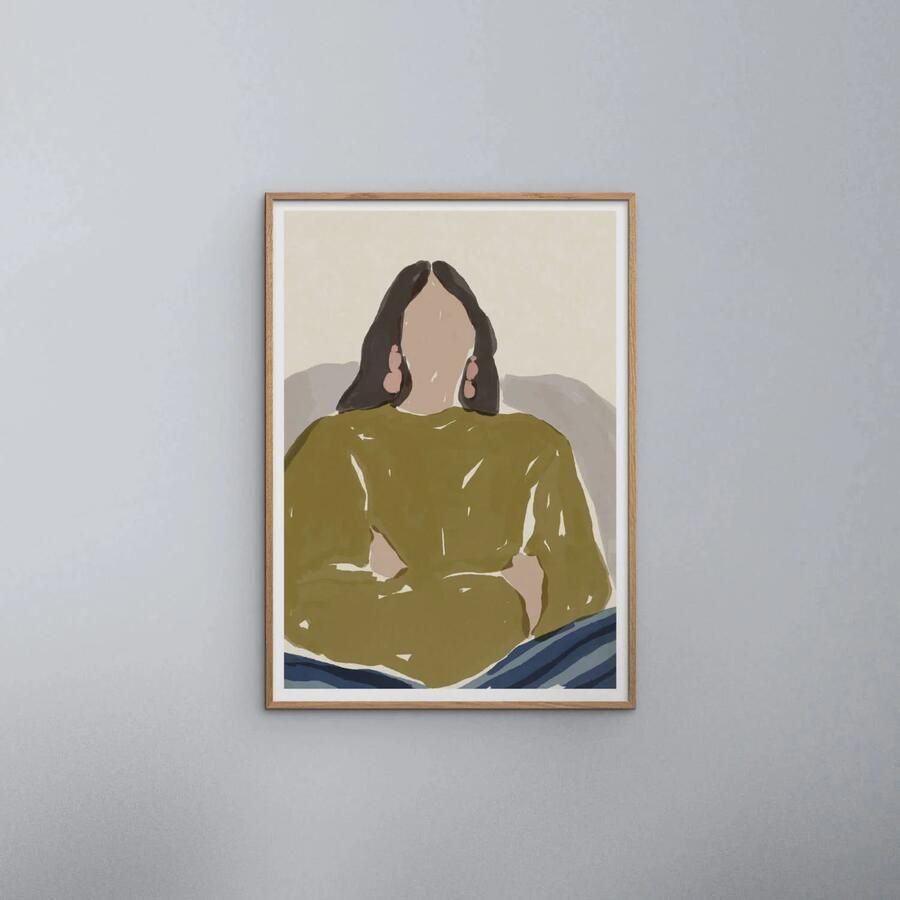 Poster & Frame Poster Sacrée Frangine Trying To Look Friendly (70 x 100 cm) - Foto 2