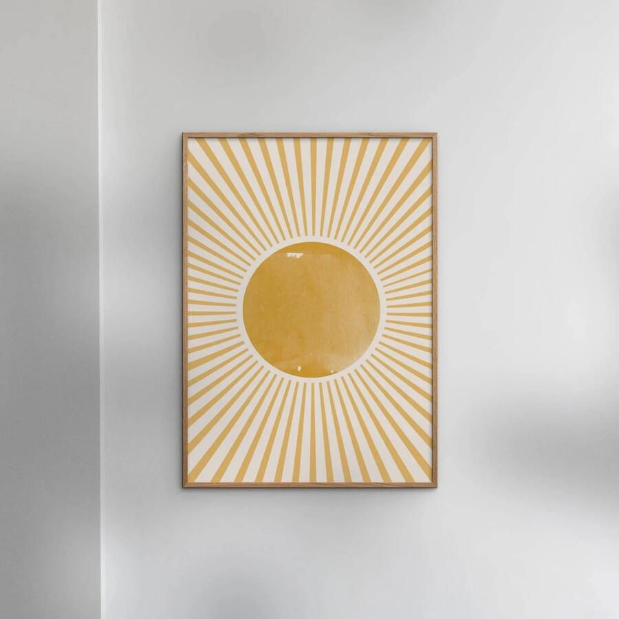 Poster & Frame Poster THE MIUUS STUDIO Boho Sun (30 x 40 cm) - Foto 2