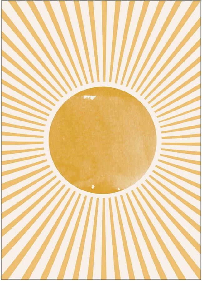 Poster & Frame Poster THE MIUUS STUDIO Boho Sun (50 x 70 cm)