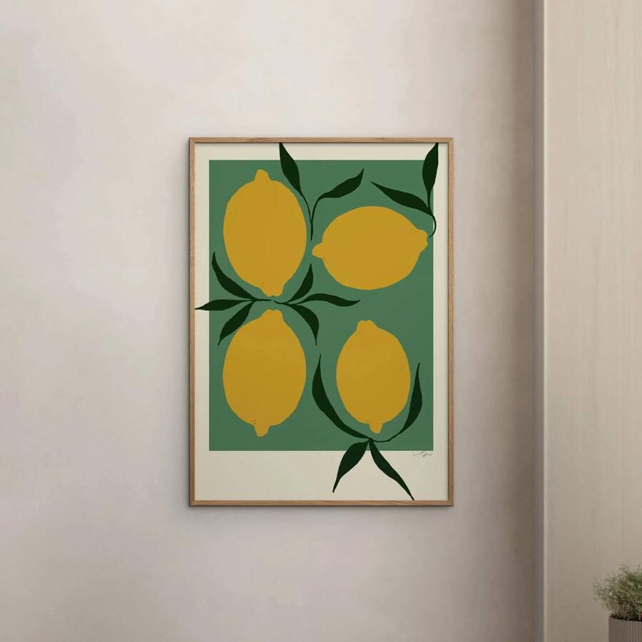 Poster & Frame Poster The Poster Club x Anna Mörner Green Lemon (30 x 40 cm) - Foto 2